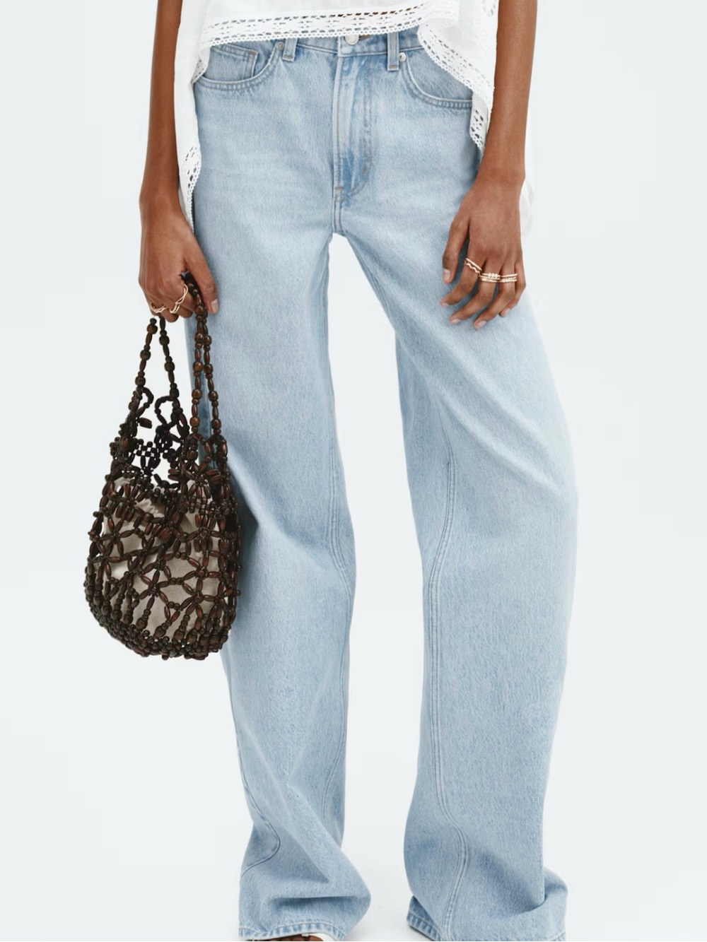 Ava Ultra High Rise Wide-Leg Jeans